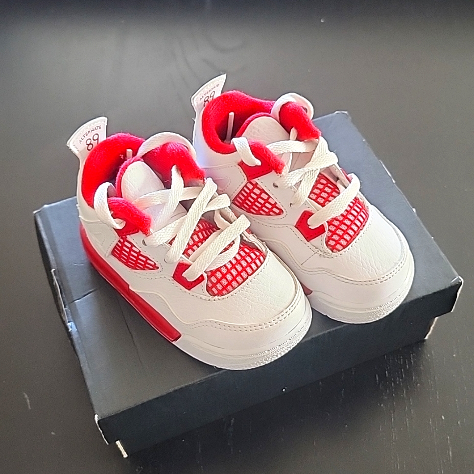 Red  White Jordan 4s